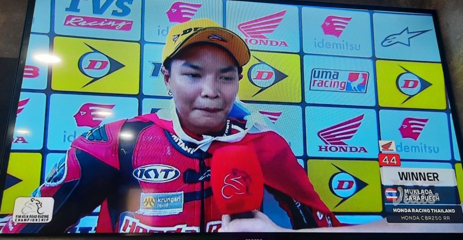 Kalahkan 22 Pria, Pembalap Wanita Thailand Menangi Race AP250 ARRC Zhuhai