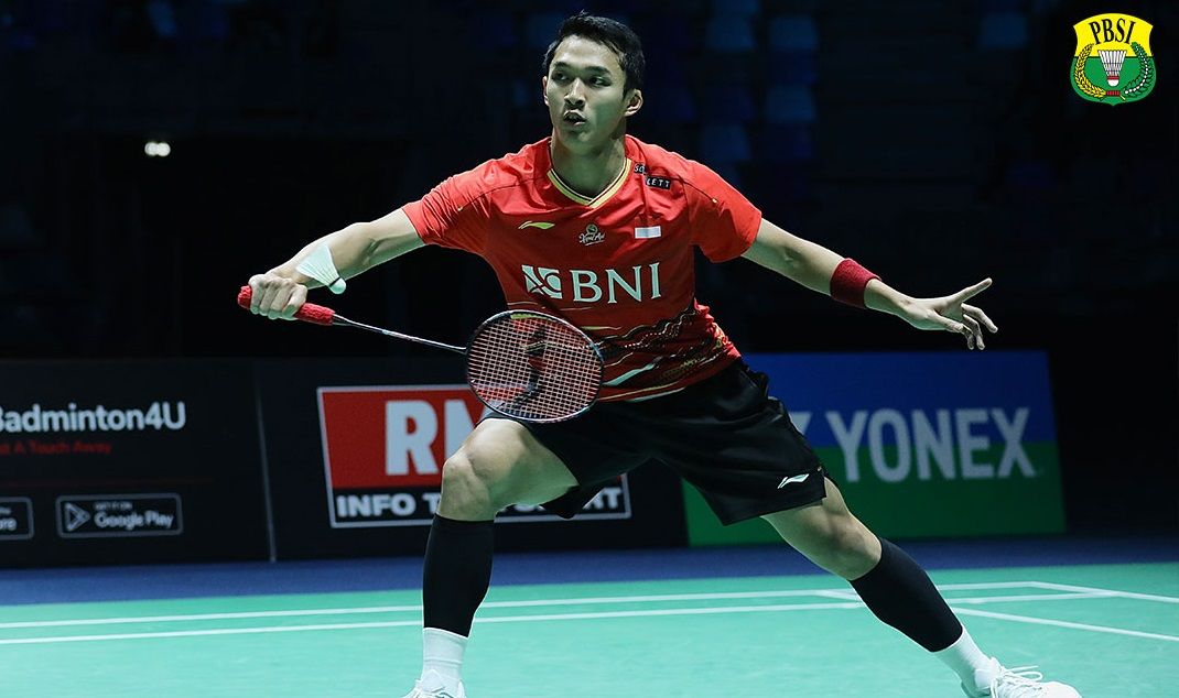 Jonatan Christie jadi satu dari tiga wakil Indonesia yang lolos ke semifinal French Open 2023