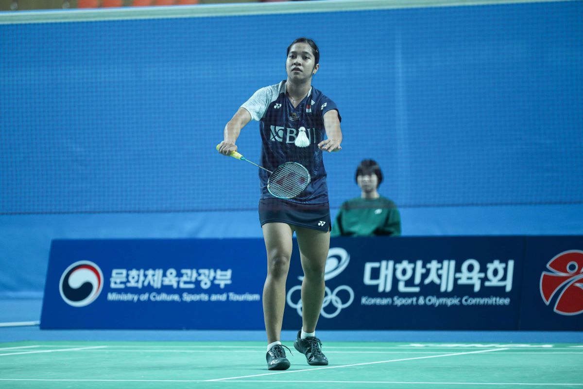 Ester Nurumi Dwi Wardoyo, Satu-satunya wakil Indonesia di Semifinal Korea Masters 2023