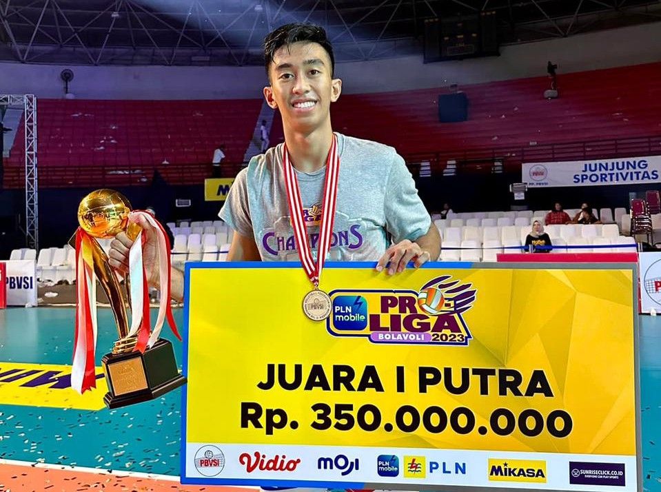 Profil Yohanes Dedi, Opposite Hitter Nomor Punggung 2 LavAni di Livoli 2023