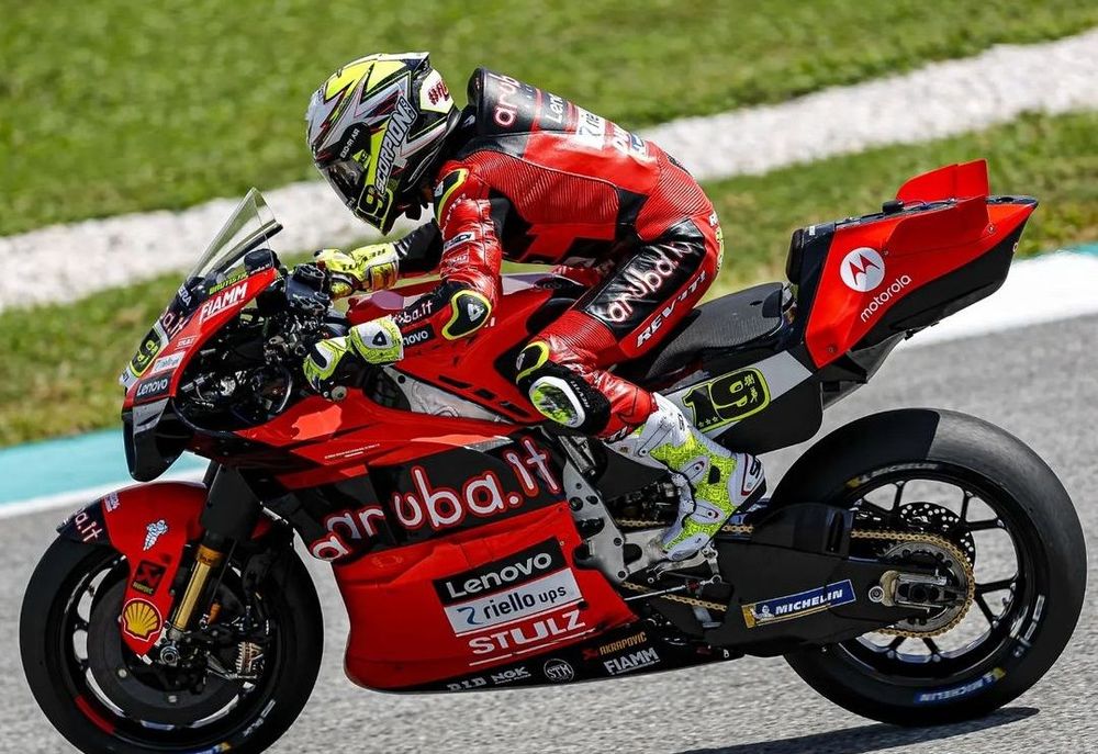 Alvaro Bautista saat turun di MotoGP Malaysia, 12 November 2023