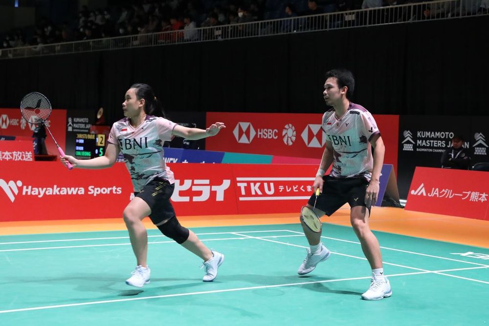 Hasil Japan Masters 2023: Rinov/Pitha Tersingkir