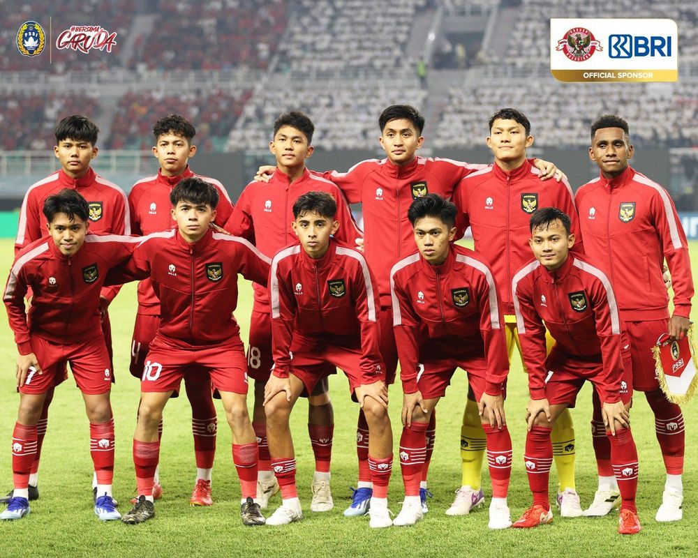 Statistik Babak Pertama Timnas Indonesia U-17 vs Ekuador