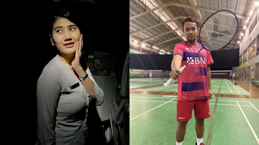 Pacar Rehan Komentari Selebrasi Peluk Lisa di Hylo Open 2023, Cemburu Kah?