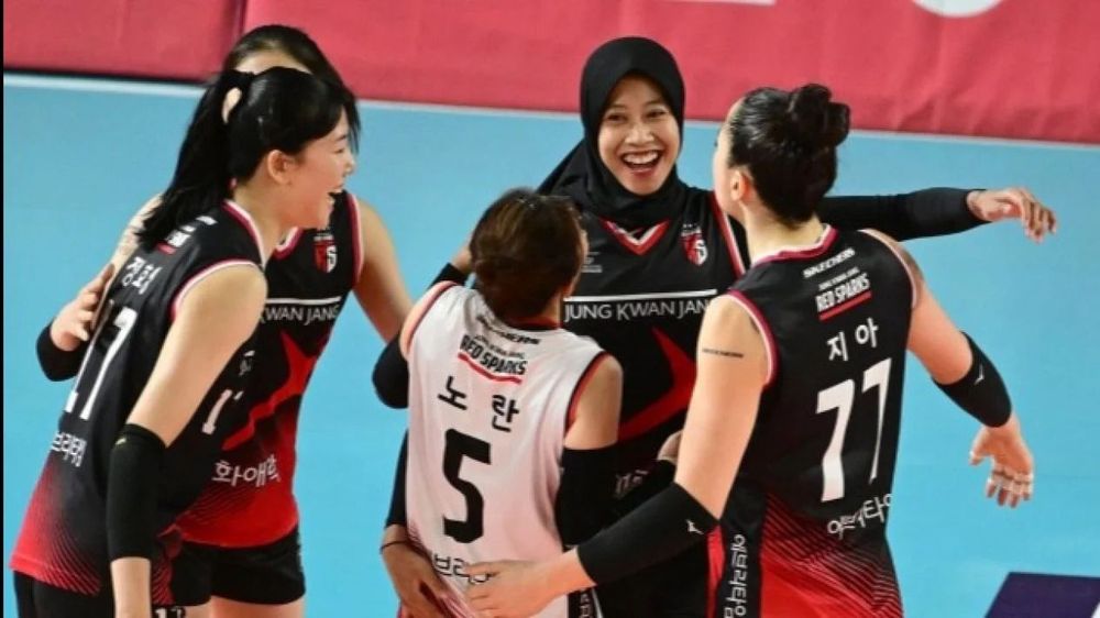 Red Sparks Kalah, Megawati Sumbang Poin Tertinggi Selama di V-League