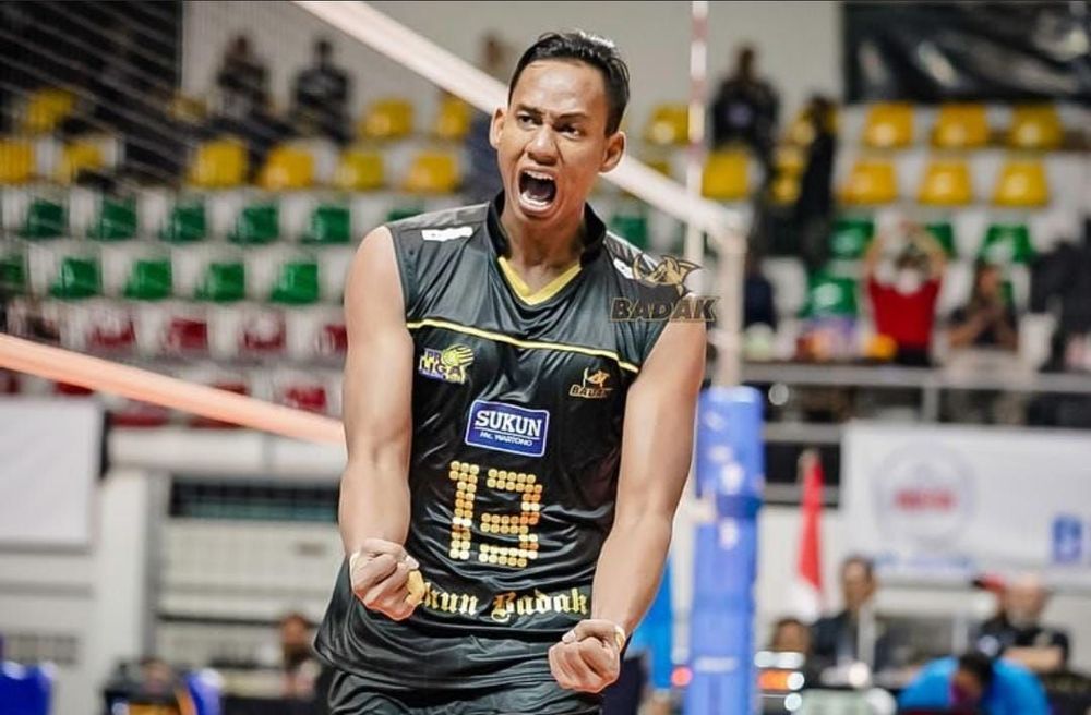 Profil Syahril Amri, Middle Blocker No 3 TNI AU di Livoli 2023