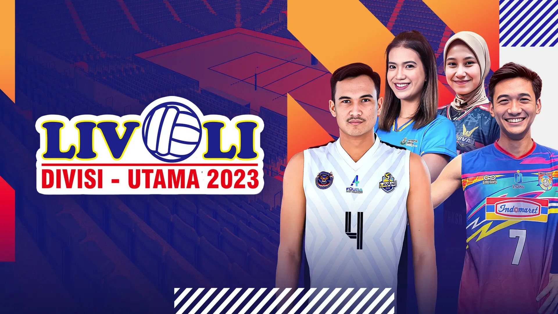 Berikut ini daftar peserta yang lolos ke final four Livoli Divisi Utama 2023.