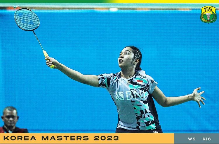 Ester Nurumi Tri Wardoyo jadi satu-satunya wakil Indonesia yang tersisa di Korea Masters 2023