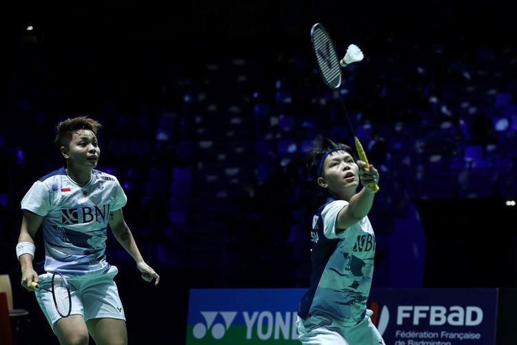 Apriyani/Fadia Mundur dari Final Hylo Open 2023 karena cedera