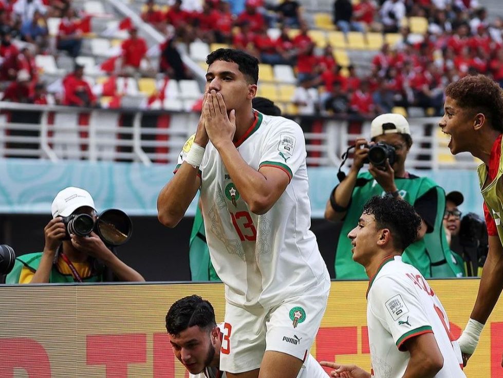 Saifdine Chlaghmo, Pencetak Gol Pertama Piala Dunia U-17 2023