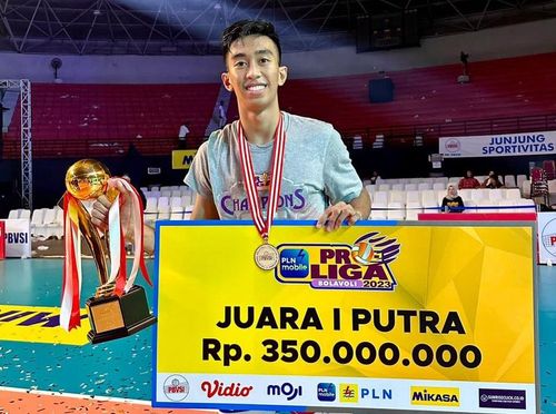 Profil Yohanes Dedi, Opposite Hitter Nomor Punggung 2 LavAni di Livoli 2023