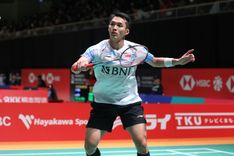 Jonatan Christie - Atlet bulutangkis putra Indonesia, Jonatan Christie.