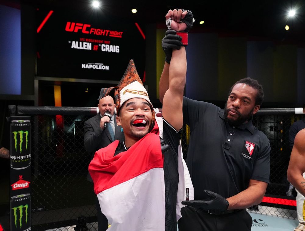 Fantastis! Segini Barayan yang Diterima Jeka Saragih dalam Debut UFC