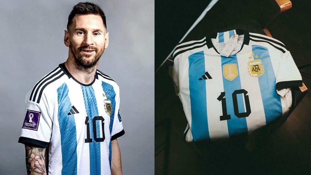 Dilelang, Jersey Messi Piala Dunia 2022 Nilainya Fantastis