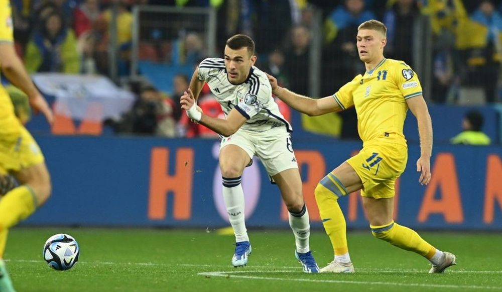 Hasil Ukraina vs Italia: Azzurri Amankan Tiket ke Euro 2024