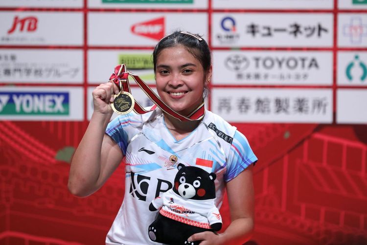 Gregoria Mariska Tunjung Dinobatkan BWF sebagai Atlet dengan Terobosan Besar di 2023