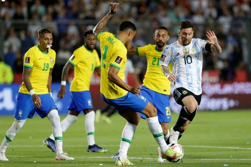 Diwarnai Kericuhan, 10 Pemain Brasil Dipecundangi Argentina