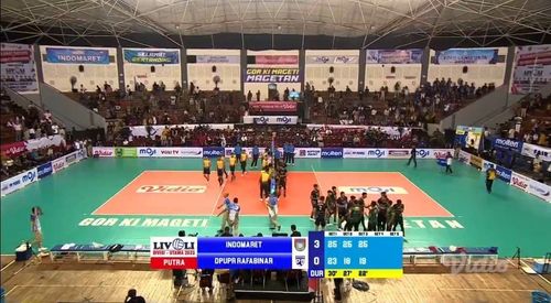 Hasil Livoli: Indomaret Sidoarjo Susul PDAM Bhagasasi ke Final Four