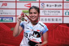 Gregoria Mariska Tunjung Dinobatkan BWF sebagai Atlet dengan Terobosan Besar di 2023 - Gregoria Mariska Tunjung Dinobatkan BWF sebagai Atlet dengan Terobosan Besar di 2023