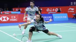 Rinov Rivaldy/Pitha Haningtyas Mentari di China Masters 2023 - Rinov Rivaldy/Pitha Haningtyas Mentari ganda campuran Indonesia