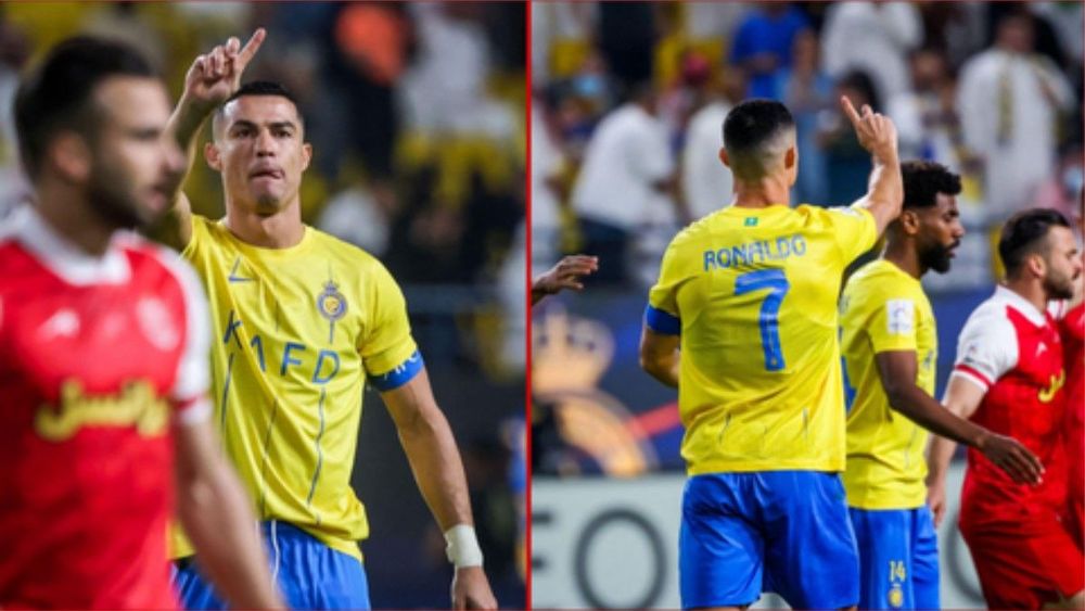 Video Momen Langka Ronaldo Tolak Penalti Saat Al-Nassr vs Persepolis