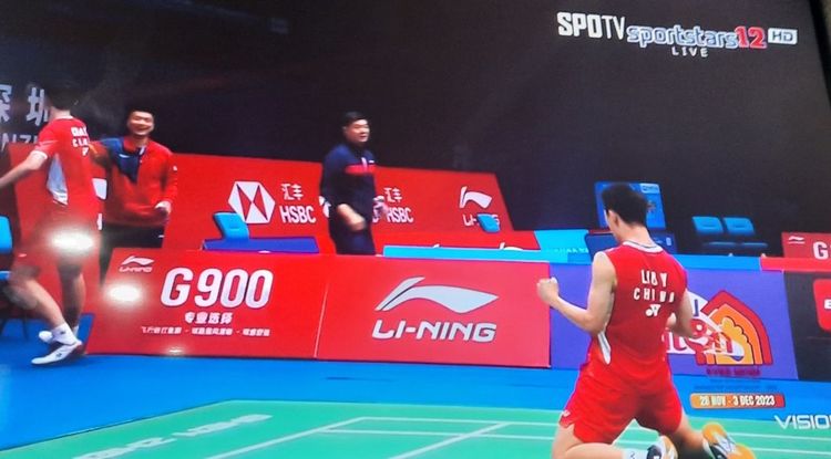 Chen Bo Yang-Liu Yi mengalahkan Pramudya Kusumawardana dan Yeremia Rambitan dalam babak perempat final China Masters 2023 yang berlangsung Jumat (24/11/2023)