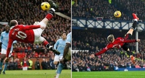 Wayne Rooney dan Alejandro Garnacho
