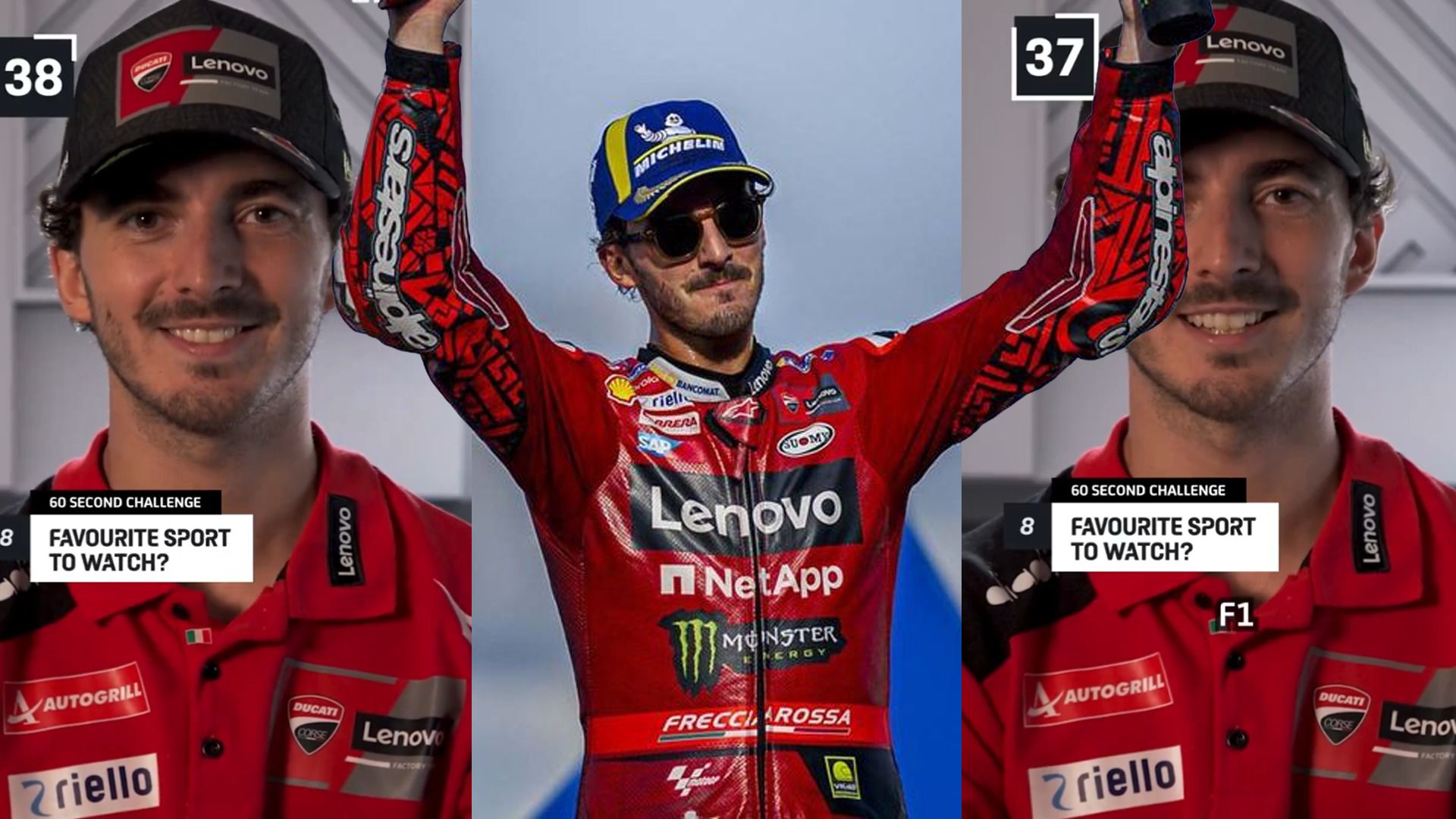 Francesco Bagnaia Ketika Ditanya Oleh Pihak SPOTV Indonesia.