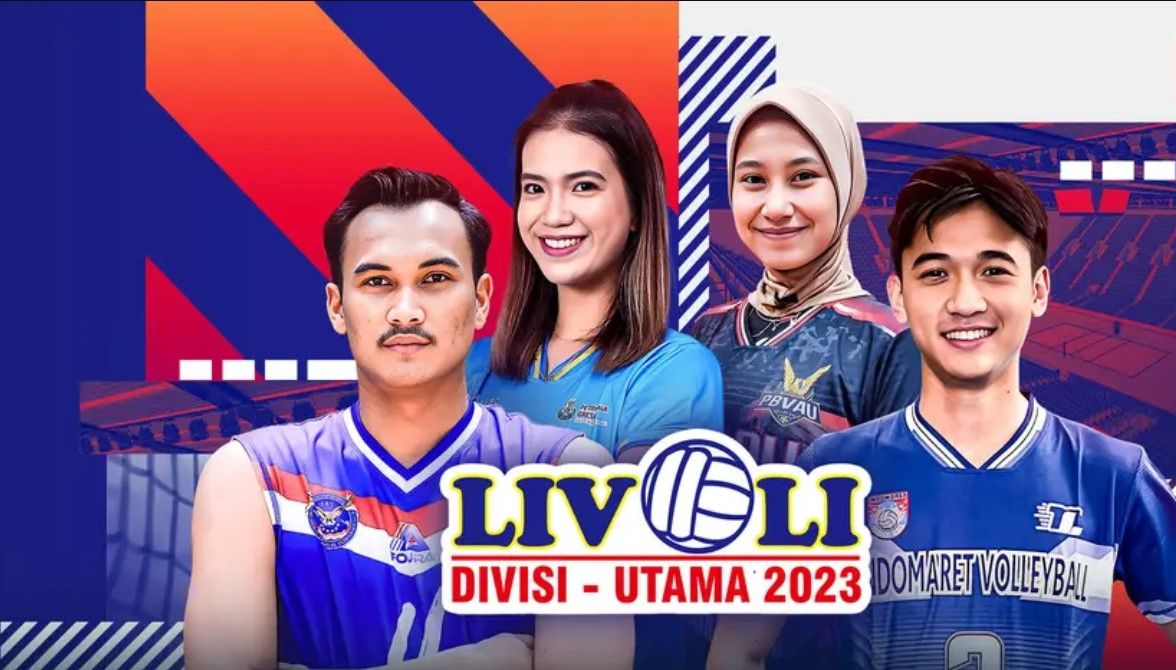 Pertandingan hari pertama final four Livoli Divisi Utama 2023 pada 1 Desember 2023.