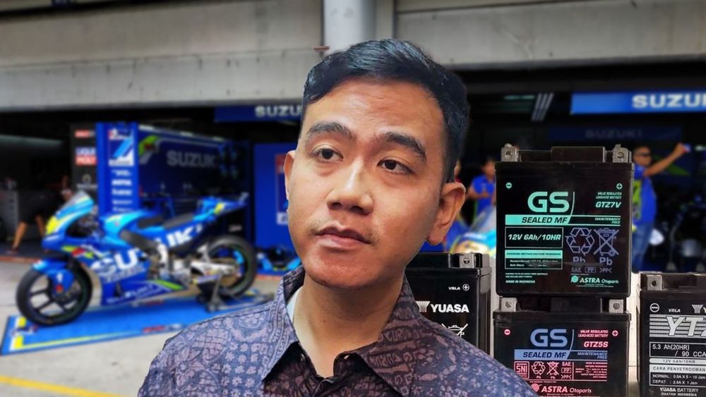 Heboh karena Gibran, Apa Aki Motor Balap Mengandung Asam Sulfat? 