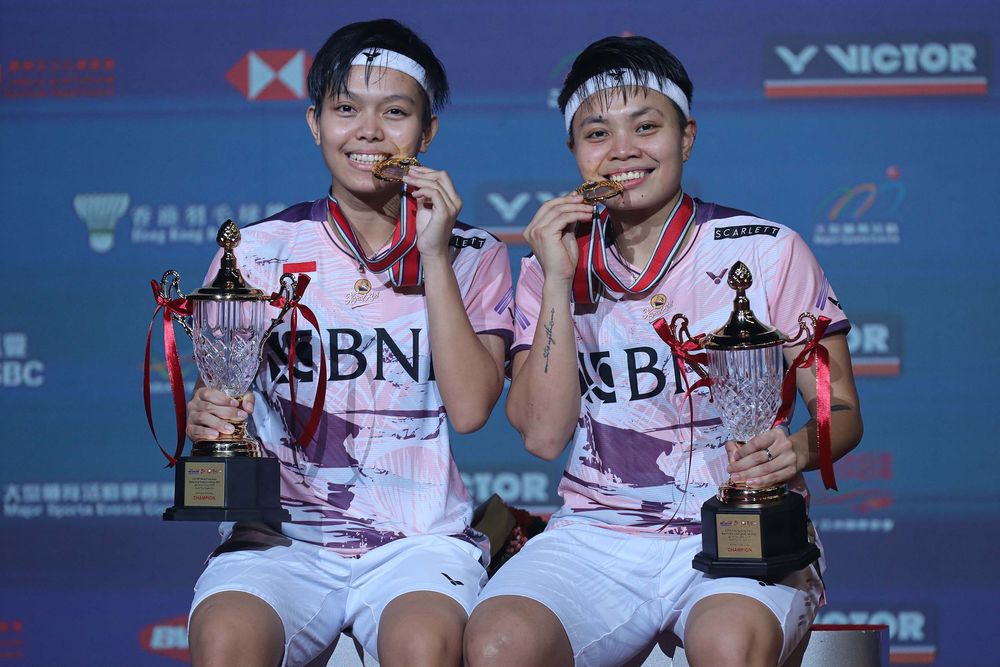 Head-to-Head Ganda Putri dengan Lawan-lawan di World Tour Finals 2023