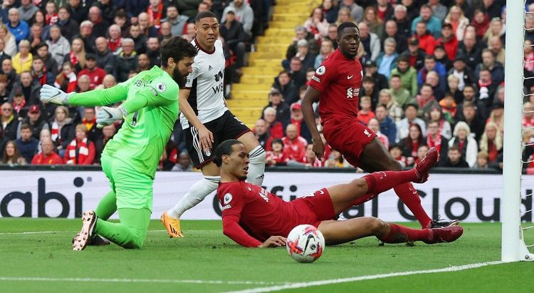 Liverpool menjamu Fulham di Anfield.