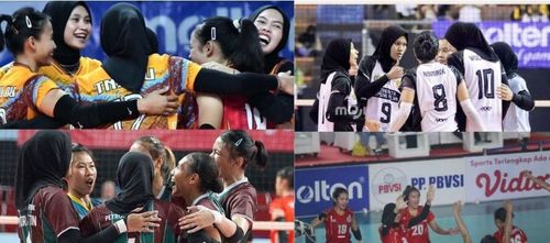 Klasemen Akhir Final Four Livoli Divisi Utama 2023 Sektor Putri