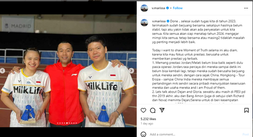 Perjalanan Pahit dan Harapan Baru Jordan/Melati di PB Djarum