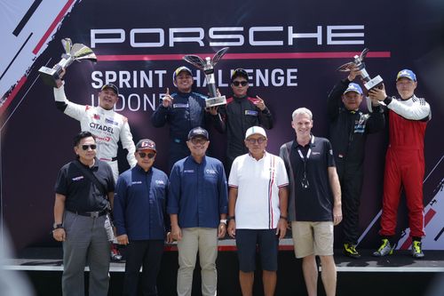 Rizqy Motorsport Raih Podium Porsche Sprint Challenge Indonesia 2023