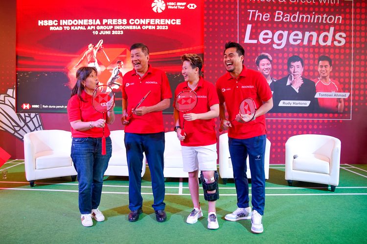 Meet and Greet dengan Legenda Bulutangkis Jelang Indonesia Open 2023