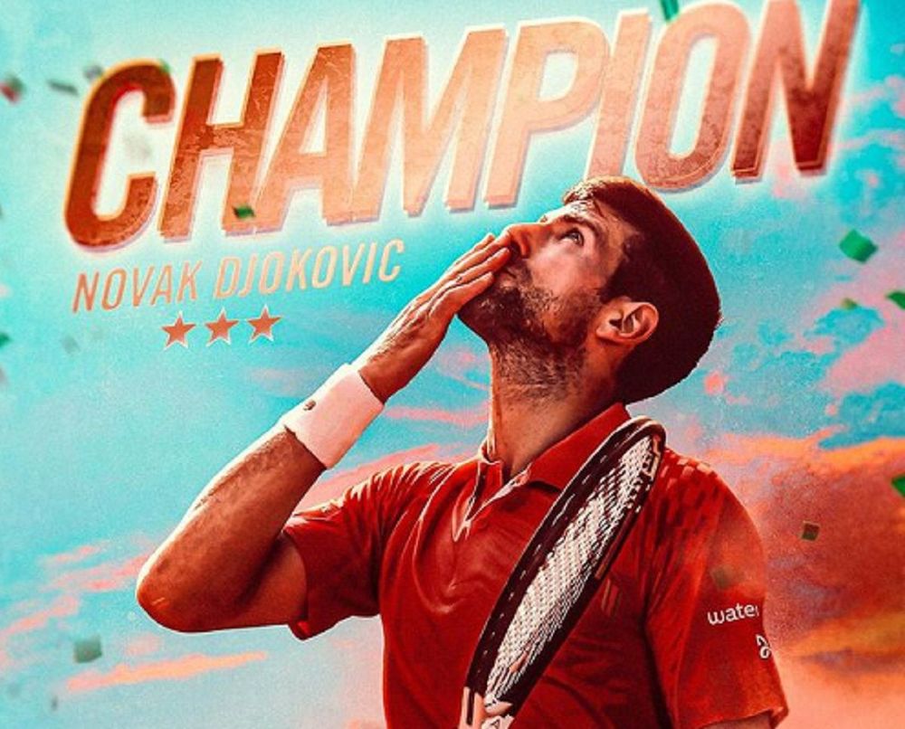 Juara French Open, Novak Djokovic Kini Jadi Petenis Putra dengan Koleksi Grand Slam Terbanyak