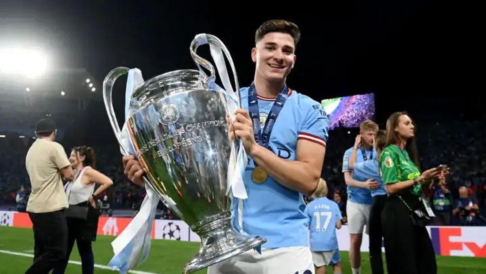 Man City Juara Liga Champions, Alvarez Ukir Sejarah