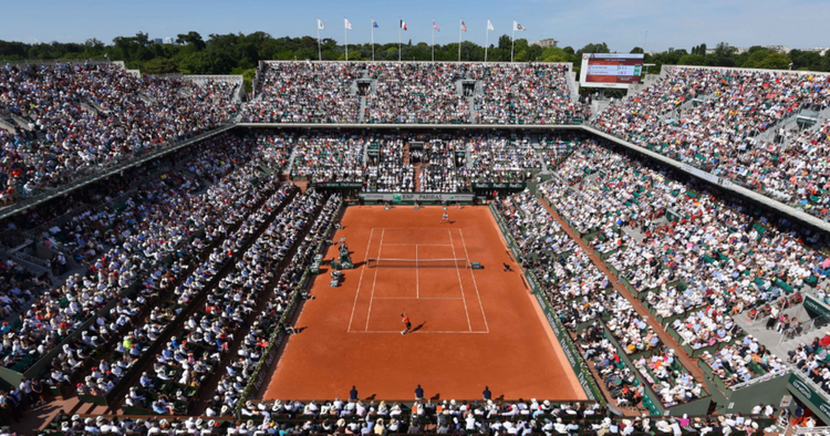 Rolland Garros yang menjadi arena pertandingan French Open