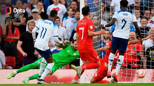 Saat Harry Styles Berhasil "Usir" Laga Inggris vs Makedonia Utara dari Wembley