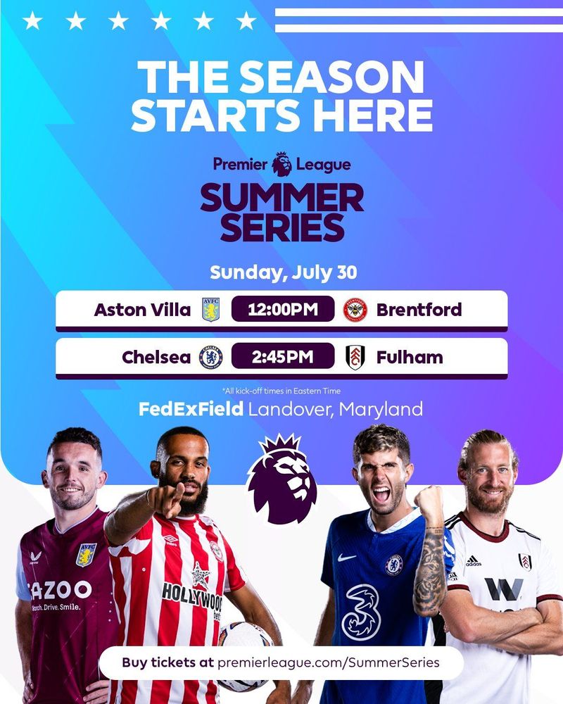 Tanding di Amerika Serikat, Apa Itu Premier League Summer Series?