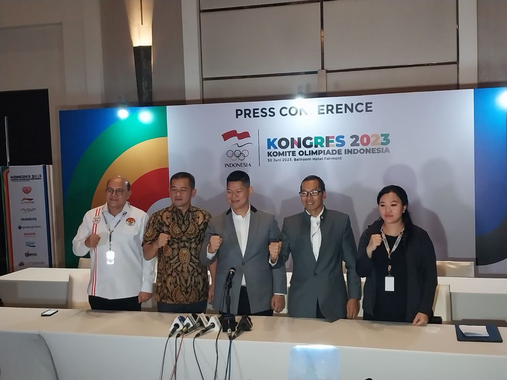 Raja Sapta Oktohari Kembali Terpilih Jadi Ketua NOC Indonesia 2023-2027