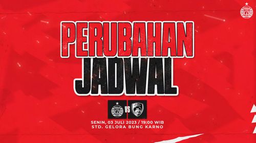 Kocak, Jadwal Persija vs PSM Ditunda Lagi, Batal Dihelat pada 2 Juli 2023