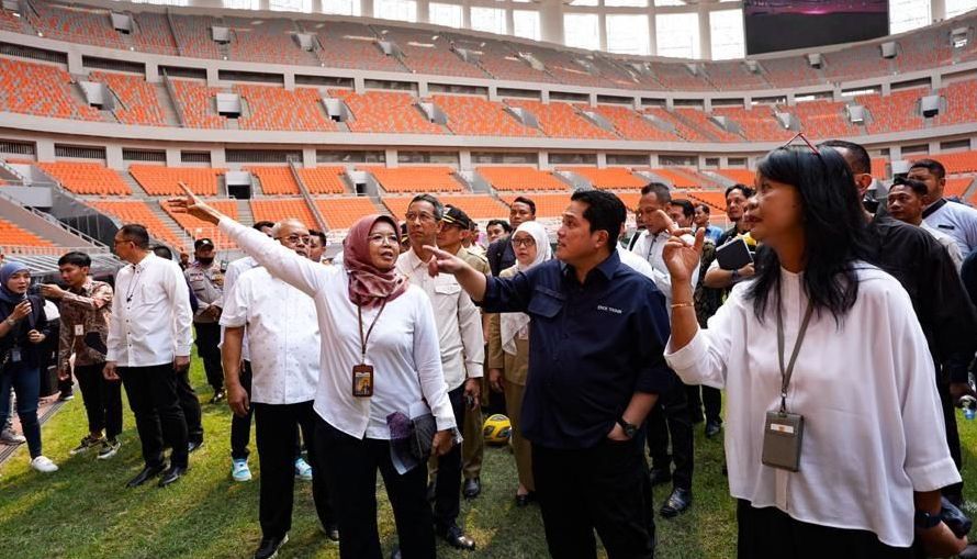 Saat Erick Thohir Geram dengan Hoaks Renovasi JIS Rp 5 Triliun dan Sebut-sebut Nama Anies Baswedan